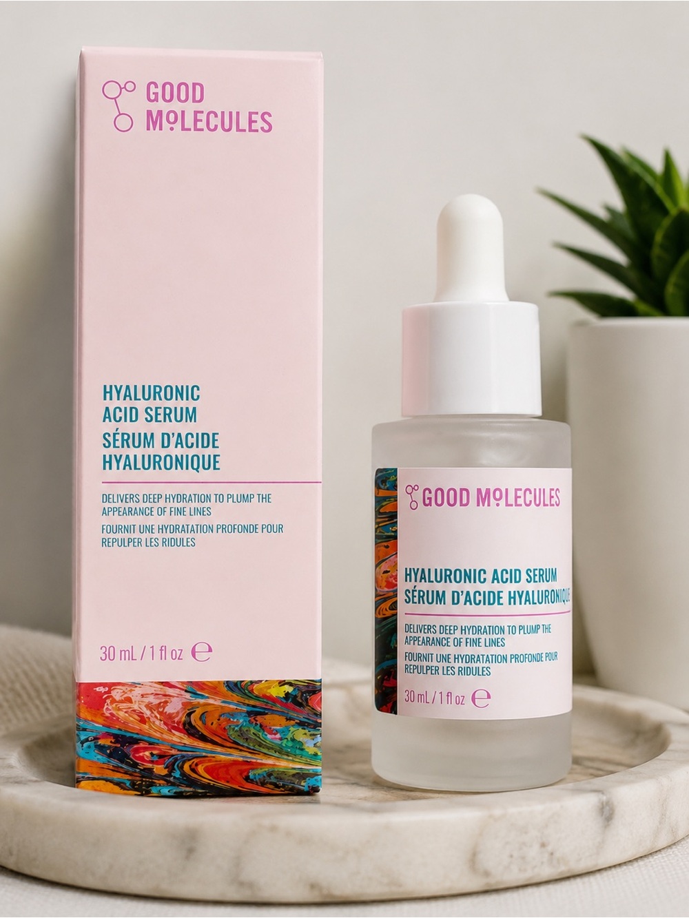 NEW Good Molecules Hyaluronic Acid Serum 30mL | Hydrating Face Serum | Skincare